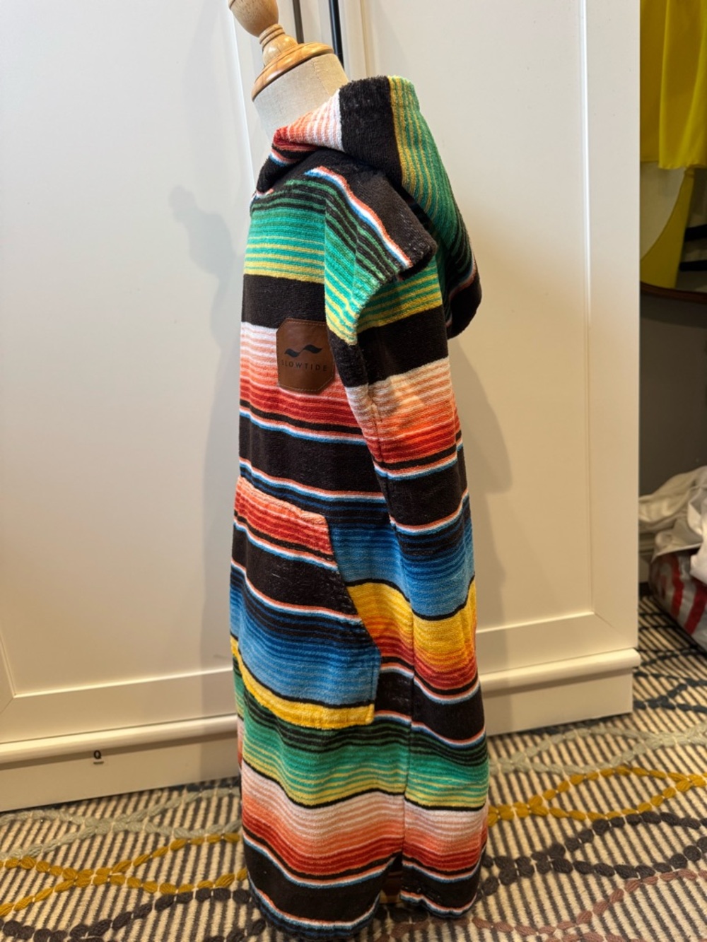 Slowtide kids striped hooded swim poncho - Picture 2 of 6